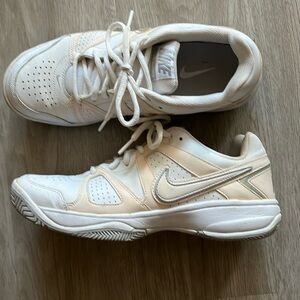 White Nike sneakers
